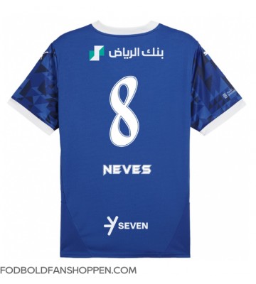 Al-Hilal Ruben Neves #8 Hjemmebanetrøje 2024-25 Kortærmet